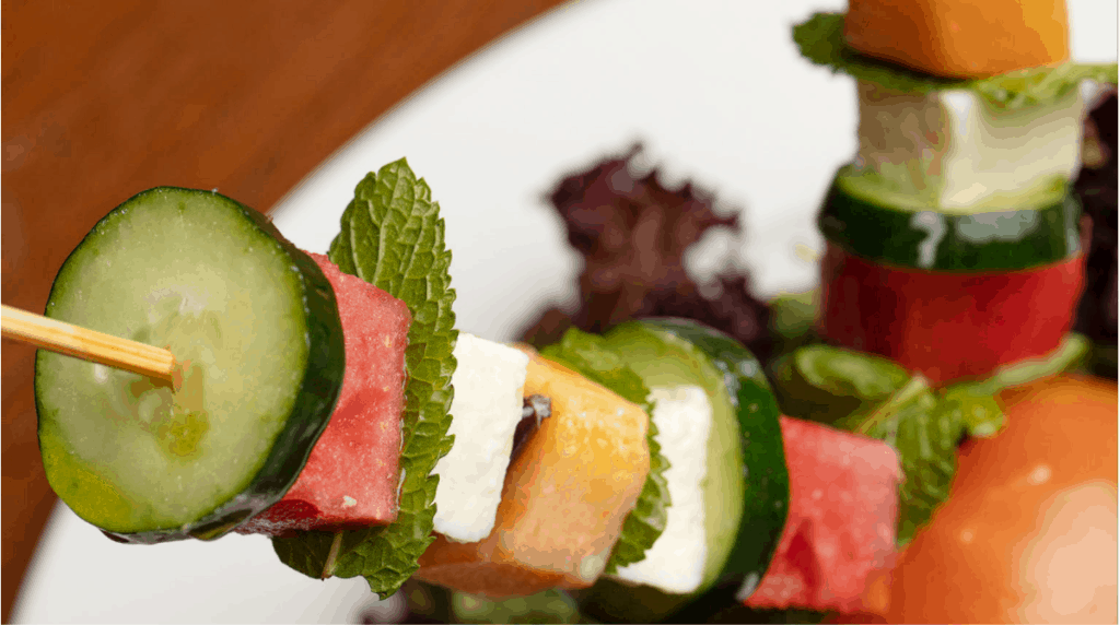 SPIEDINI DI MELONE BIANCO CANTALUPO