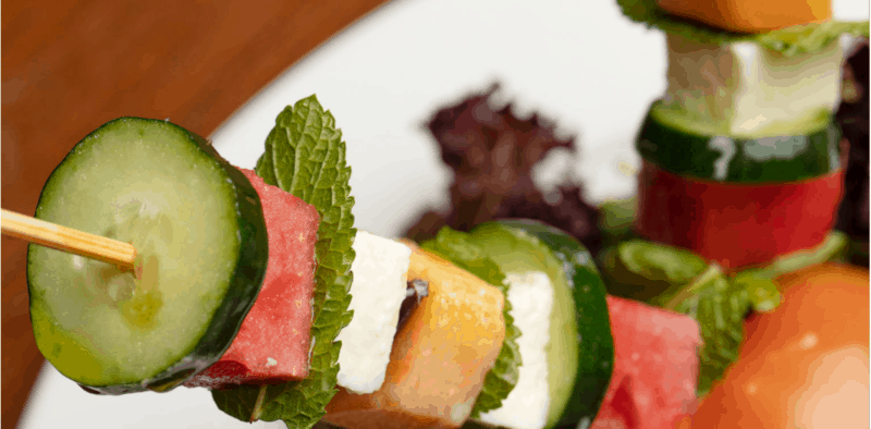 SPIEDINI DI MELONE BIANCO CANTALUPO