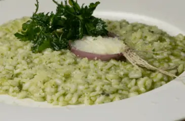 risotto al prezzemolo