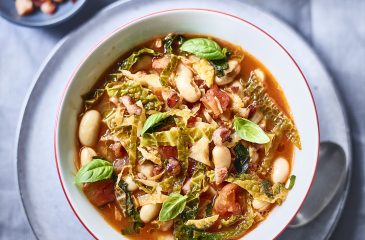 Cabbage, Pancetta & Bean Soup