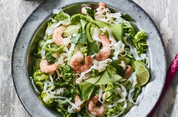 Thai Cucumber, Prawn & Lettuce Salad