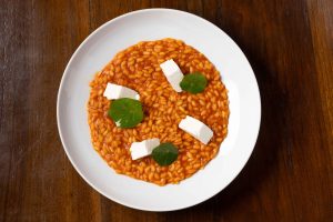 Risotto with Tomatoes, Oregano and Feta