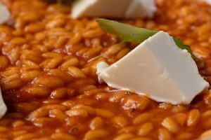 Risotto with Tomatoes, Oregano and Feta