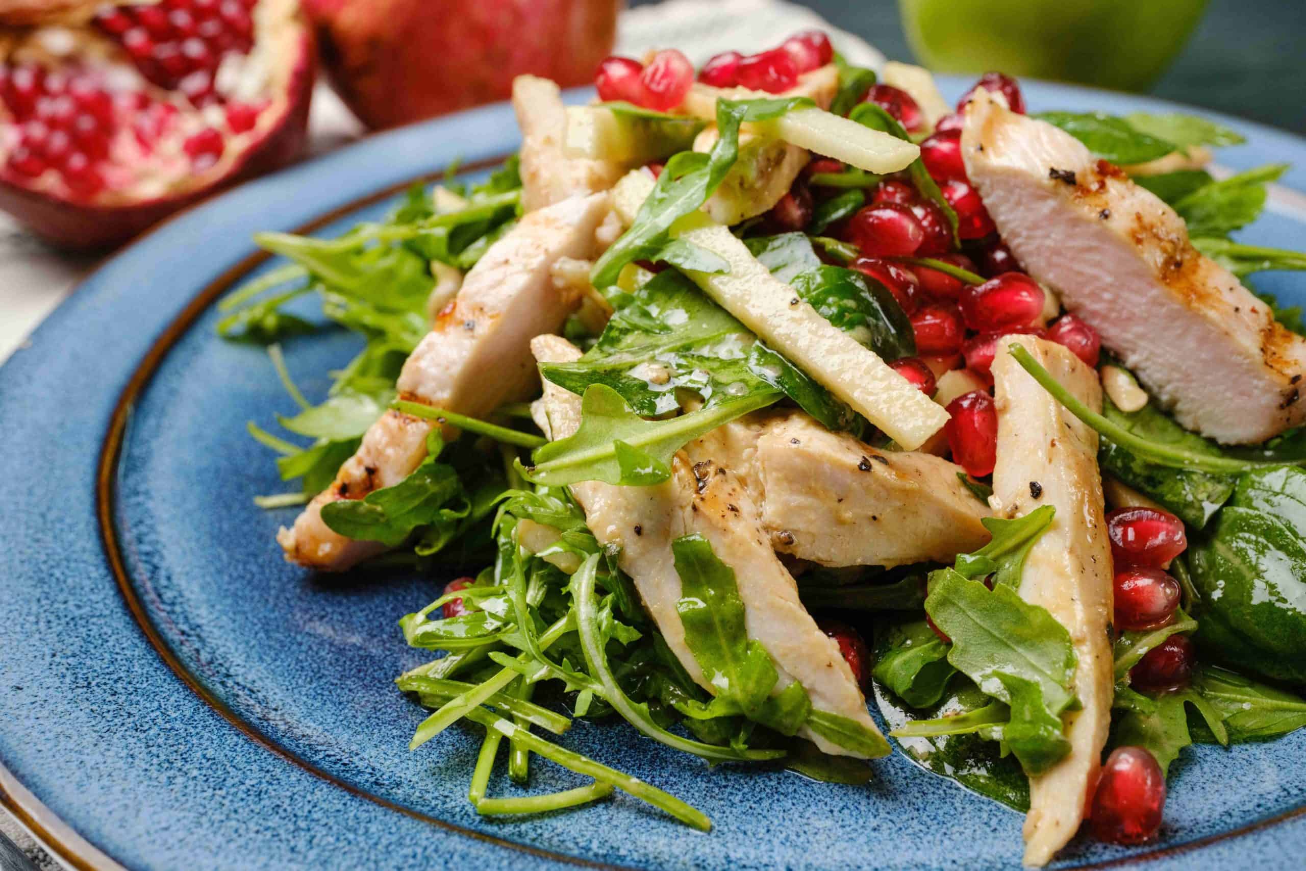 Chicken and apple salad