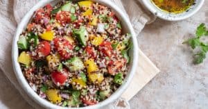 Le 14 juillet, le taboulé aux légumes frais de saison est à l'honneur.