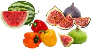 Fichi, anguria e peperoni: cosa mettere nel carrello ad agosto